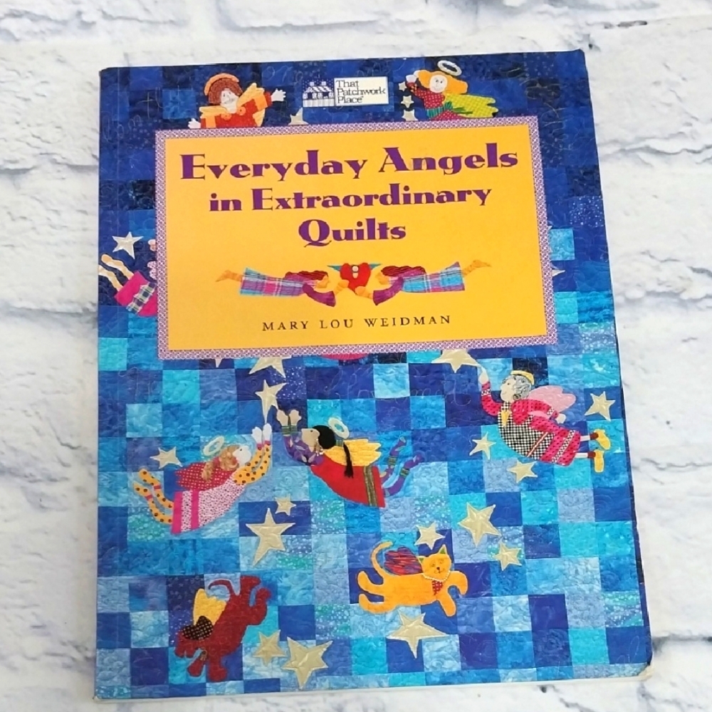 🔵BOGO FREE🔵  Everyday Angels in Extraordinary Quilts Book  Mary Lou Weidman